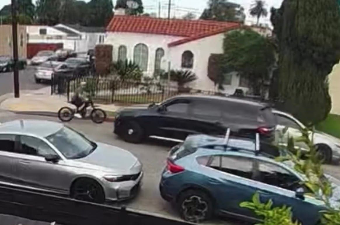 Security camera footage shows the moment an ICE agent purposefully hit a U.S. citizen with a car