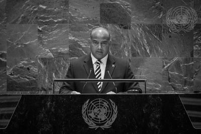 President David W. R. Adeang Tag image