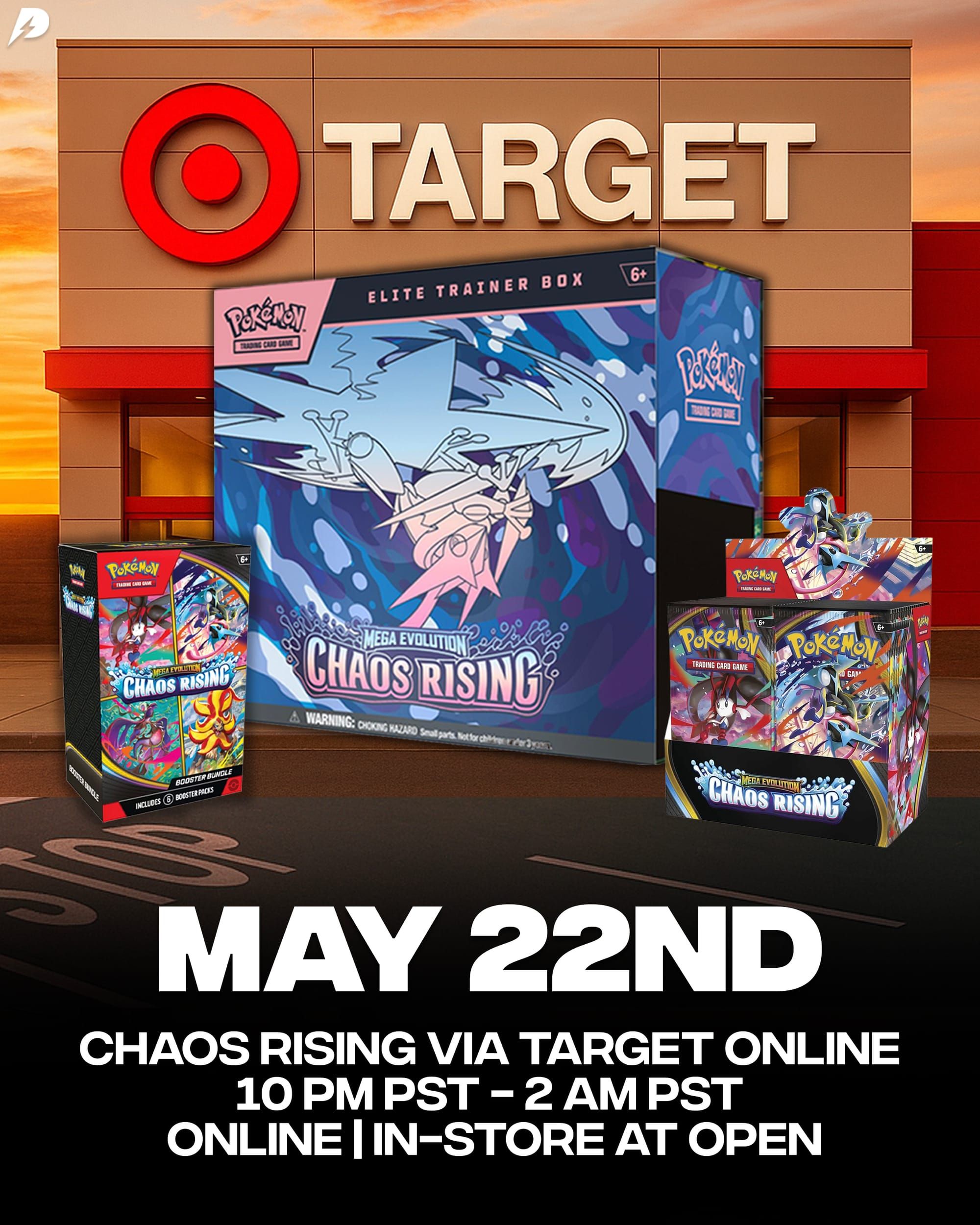 Target Chaos Rising Drop May 22: 150,000+ Units Online + In-Store Launch Guide