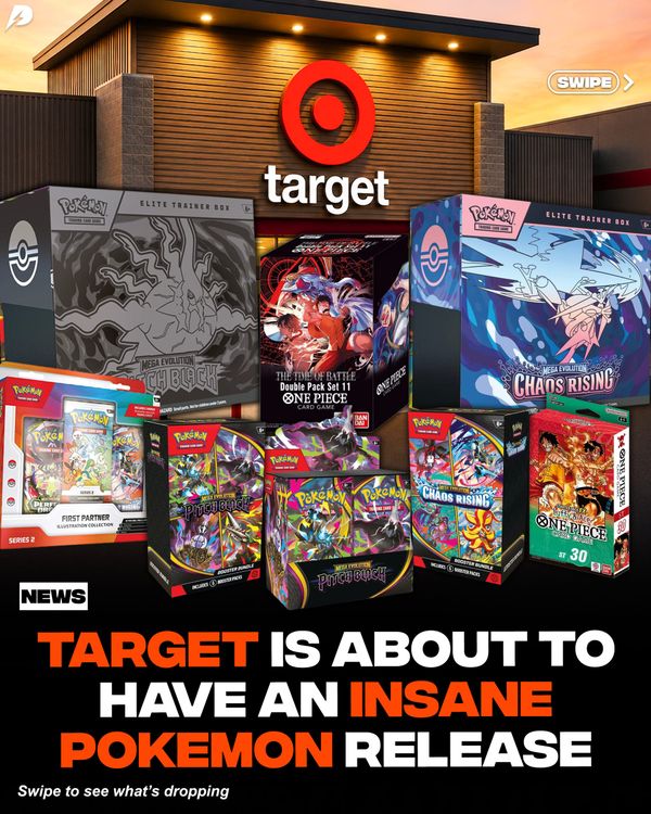 Pitch Black Pokemon & One Piece Drop at Target Tonight: How to Cop the First-Ever Pitch Black Drop