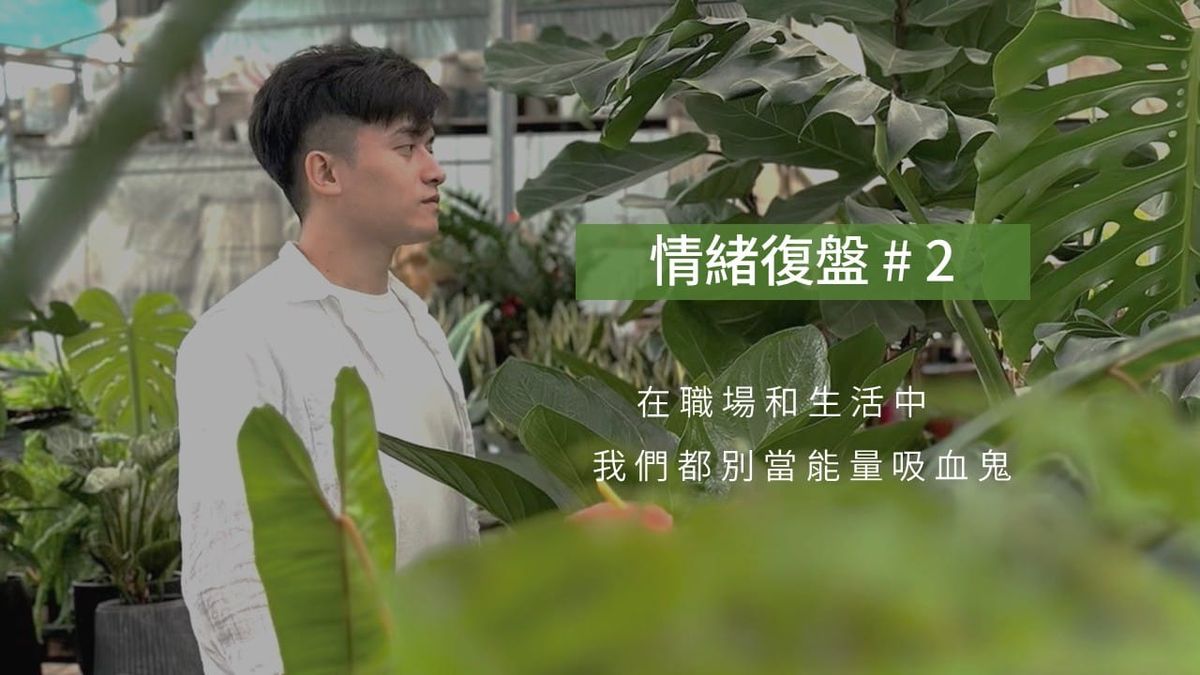情緒復盤 #2 | 在職場和生活中，我們都別當能量吸血鬼