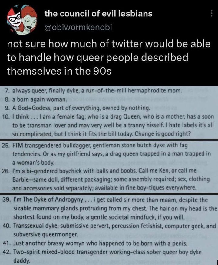 Refining Trans Terminology