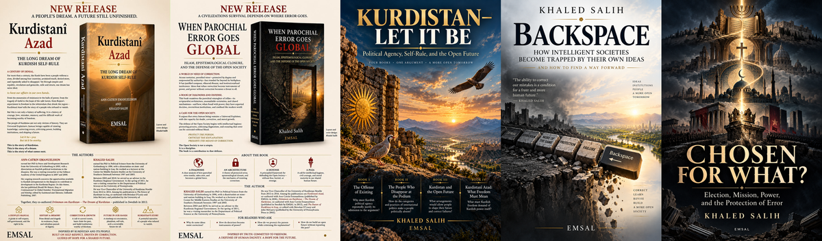 The Books — Five Volumes, One Continuing Inquiry