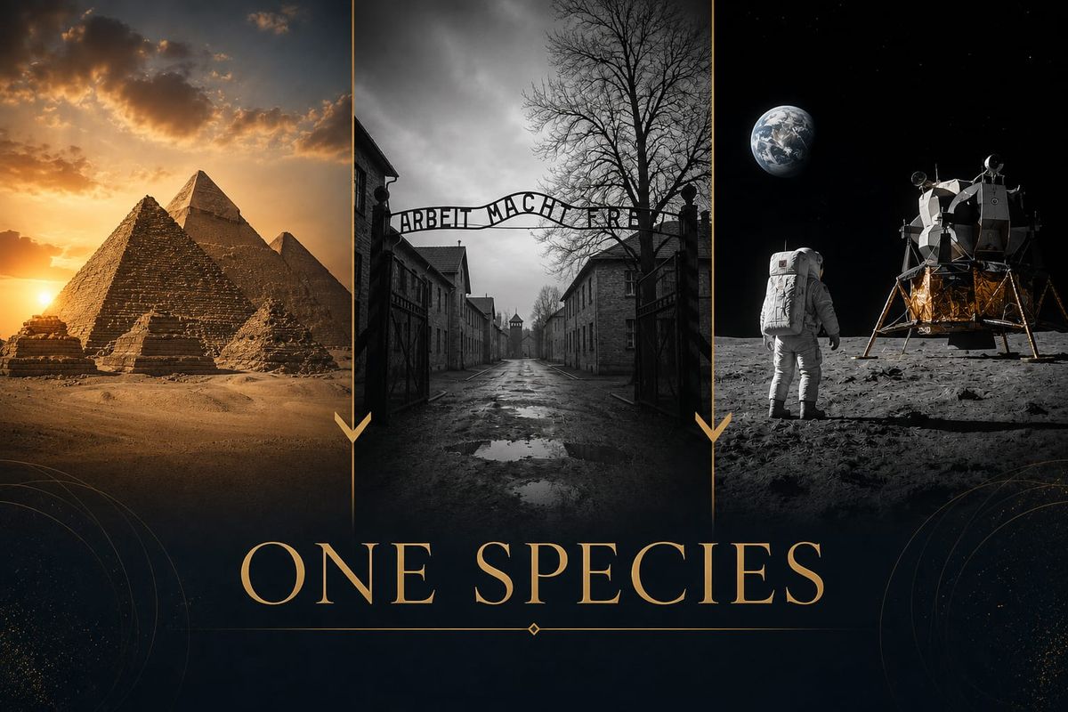 One Species. Three Histories. One Unfinished Question.