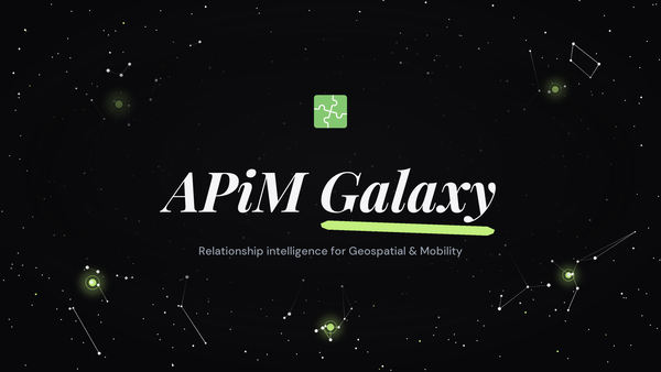 APiM Galaxy — 공간정보와 모빌리티를 위한 기업 관계 인텔리전스.