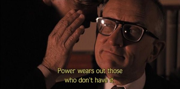 El poder sólo lastima a quien no lo ejerce