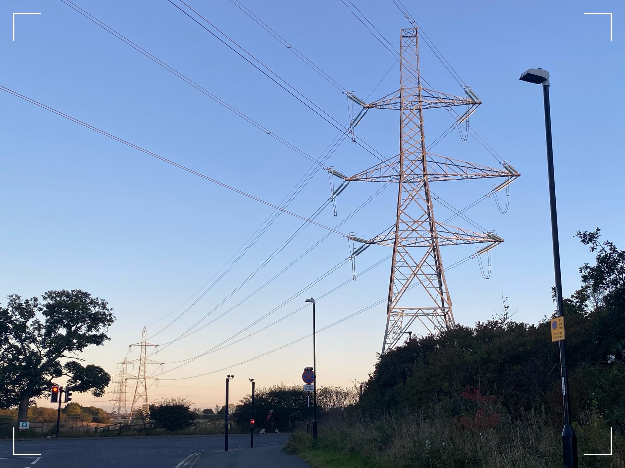 Offerton substation and West Boldon New 450kV Pylons