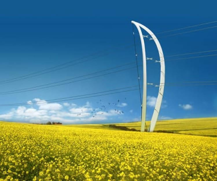 Bow Shaped Pylon