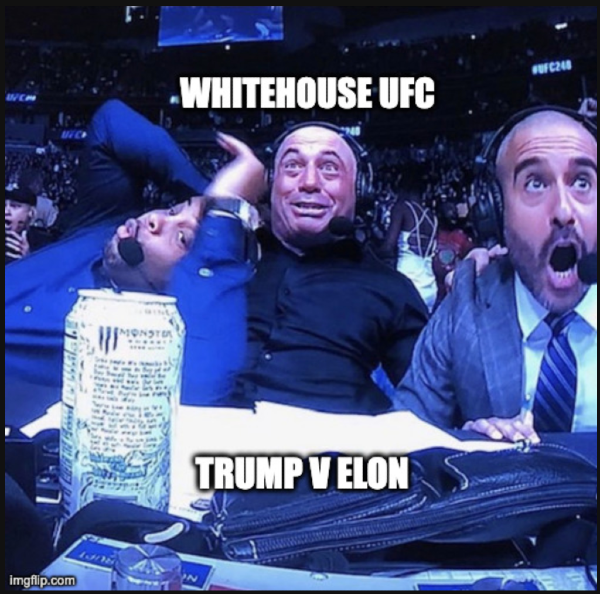 Whitehouse UFC Trump v Elon