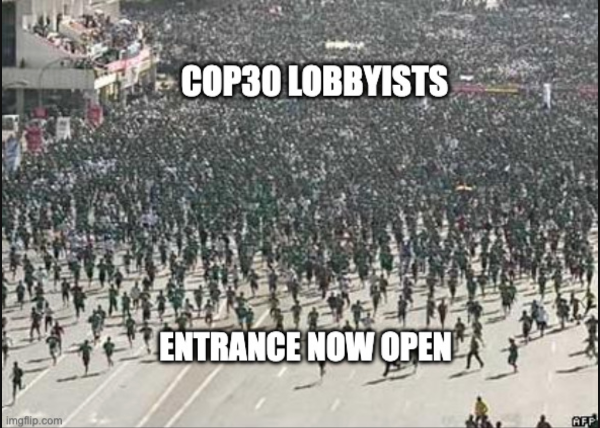 COP30 Doors Open to Hoardes of Lobbyists