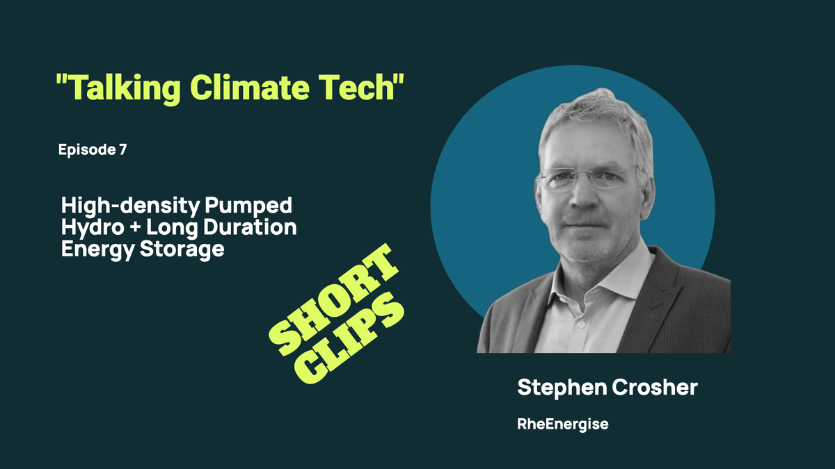 🎙️EP07 - Short Clips - High-density Pumped Hydro + LDES