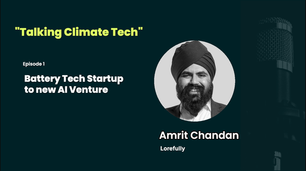 🎙️EP01 - Battery tech startup to new AI venture
