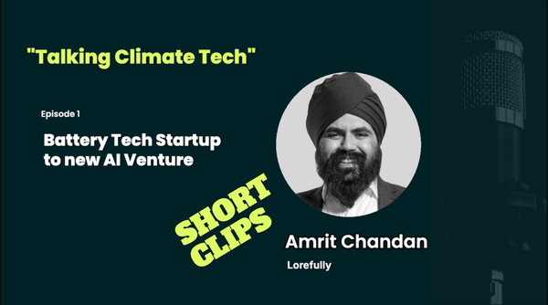 🎙️EP01 - Short Clips - Battery tech startup to new AI venture