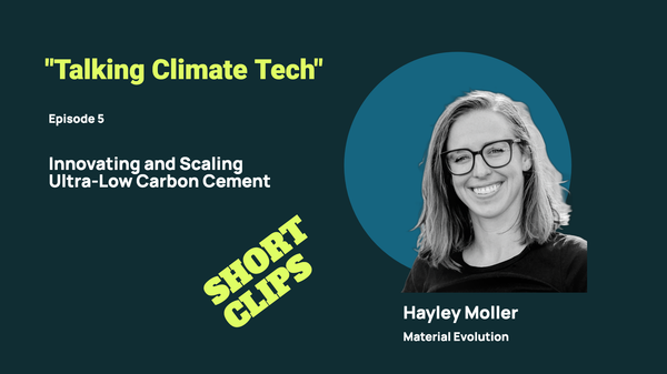 🎙️EP05 - Short Clips - Innovating + Scaling Ultra-low Carbon Cement
