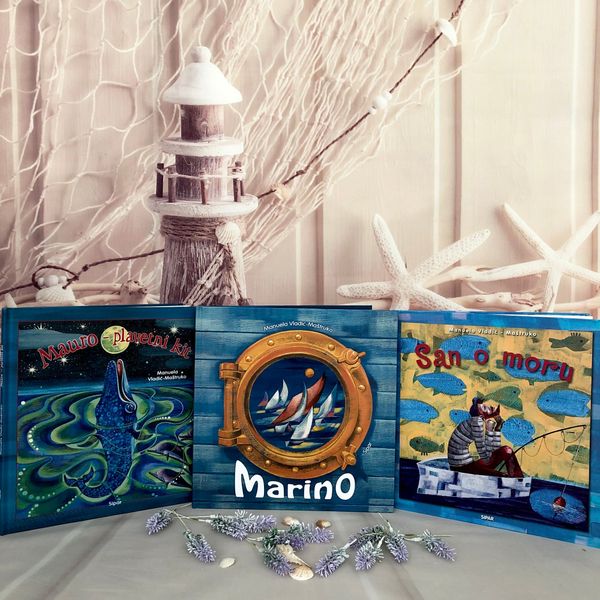 Manuela Vladić Maštruko: Mauro - plavetni kit, Marino, San o moru