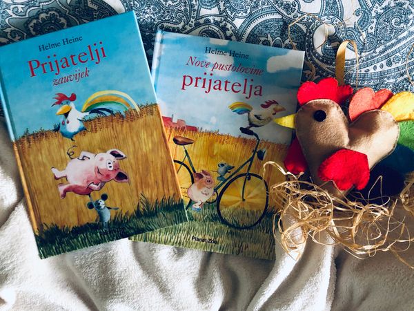 Helme Heine: Prijatelji zauvijek i Nove pustolovine prijatelja