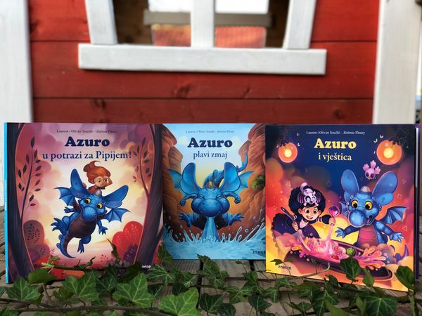Slikovnice o zmajiću Azuru