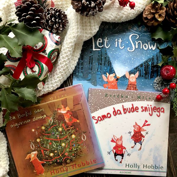 Holly Hobbie: Zvrčko i Mljac - Samo da bude snijega, Za Božić sam sigurno doma