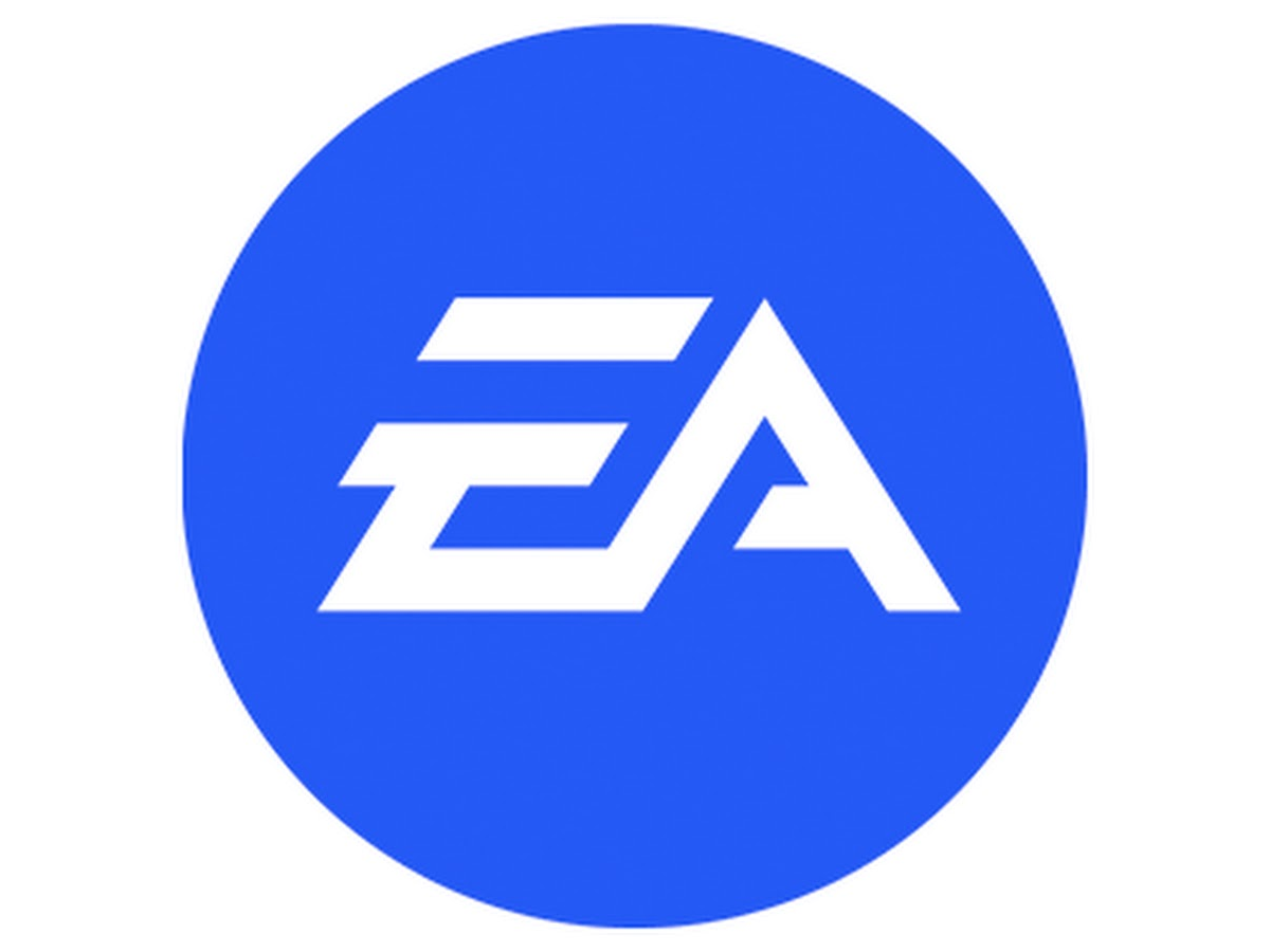EA logo in a blue color
