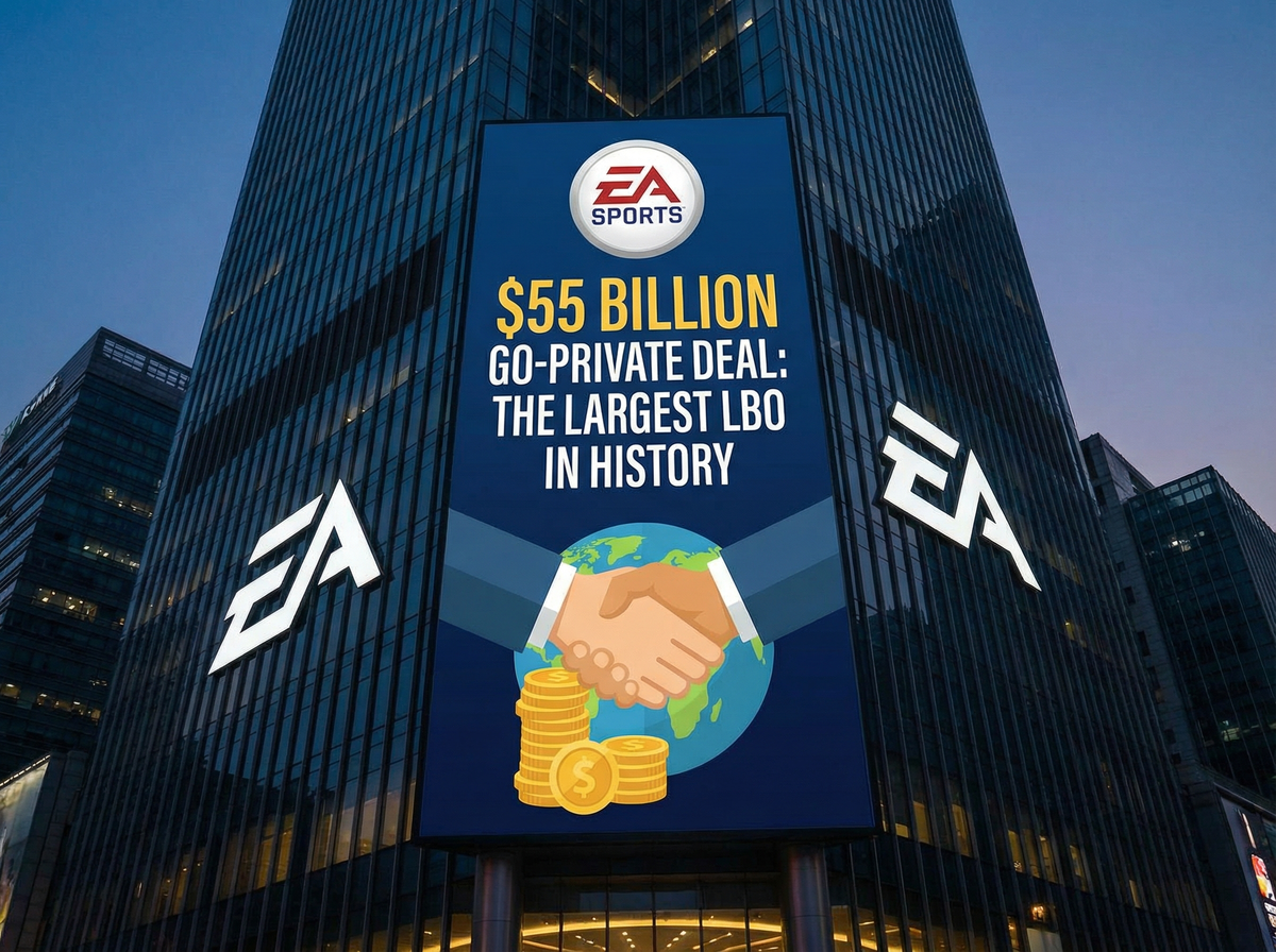 Electronic Arts’ $55B Go-Private Deal: The Largest LBO in History