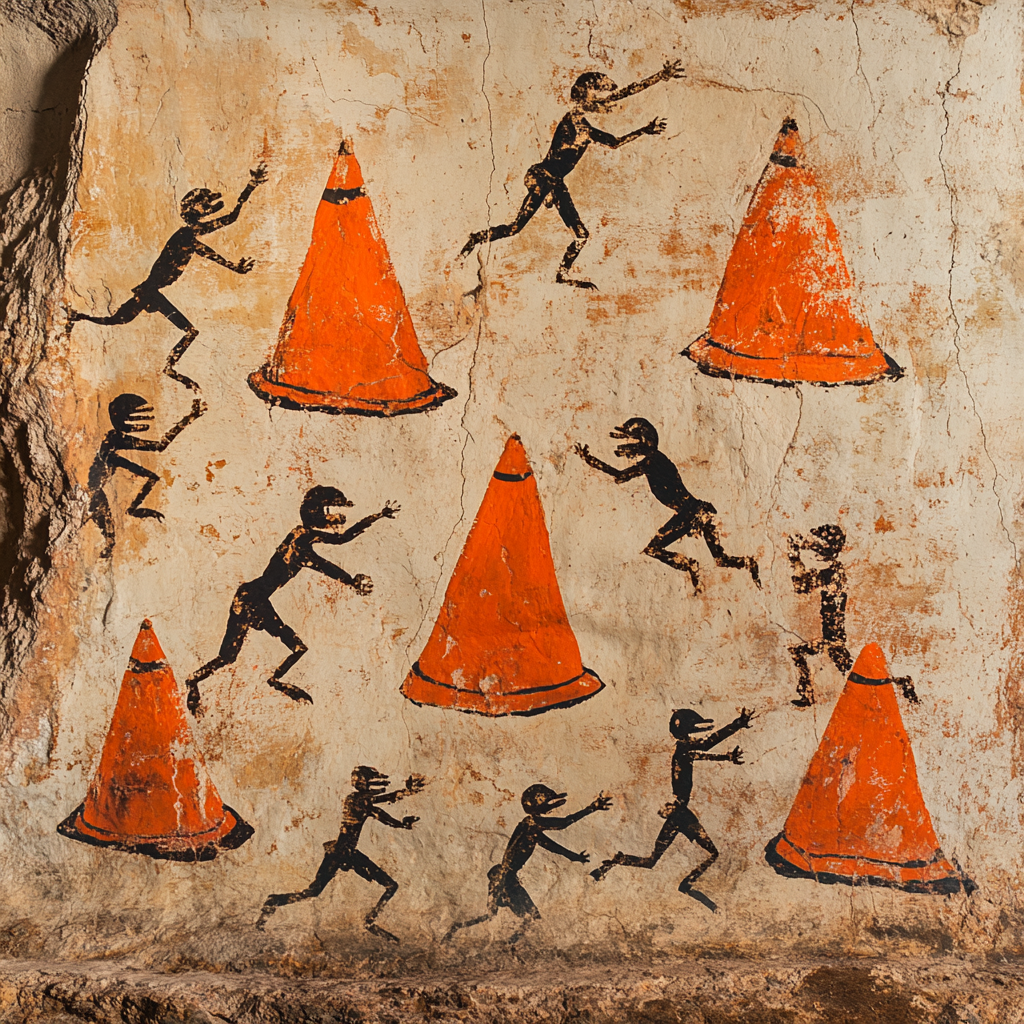 No. 30 - Les jokes de cônes orange