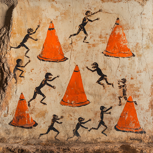 No. 30 - Les jokes de cônes orange