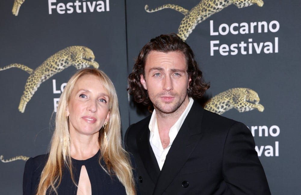 Aaron Taylor-Johnson and  wife Samantha - August 2022 -Locarno Film Festival -
