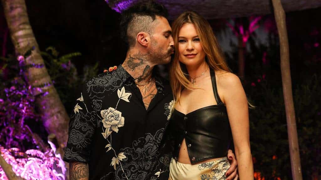 Adam Levine und Behati Prinsloo