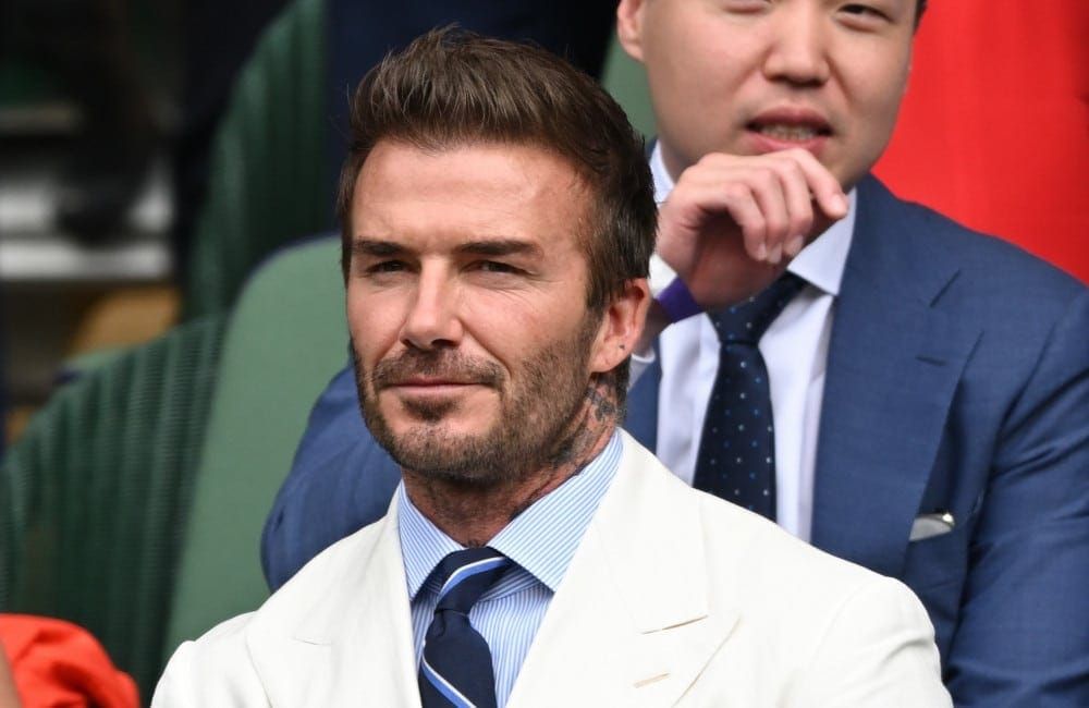 David Beckham - Wimbledon 2021 - Getty