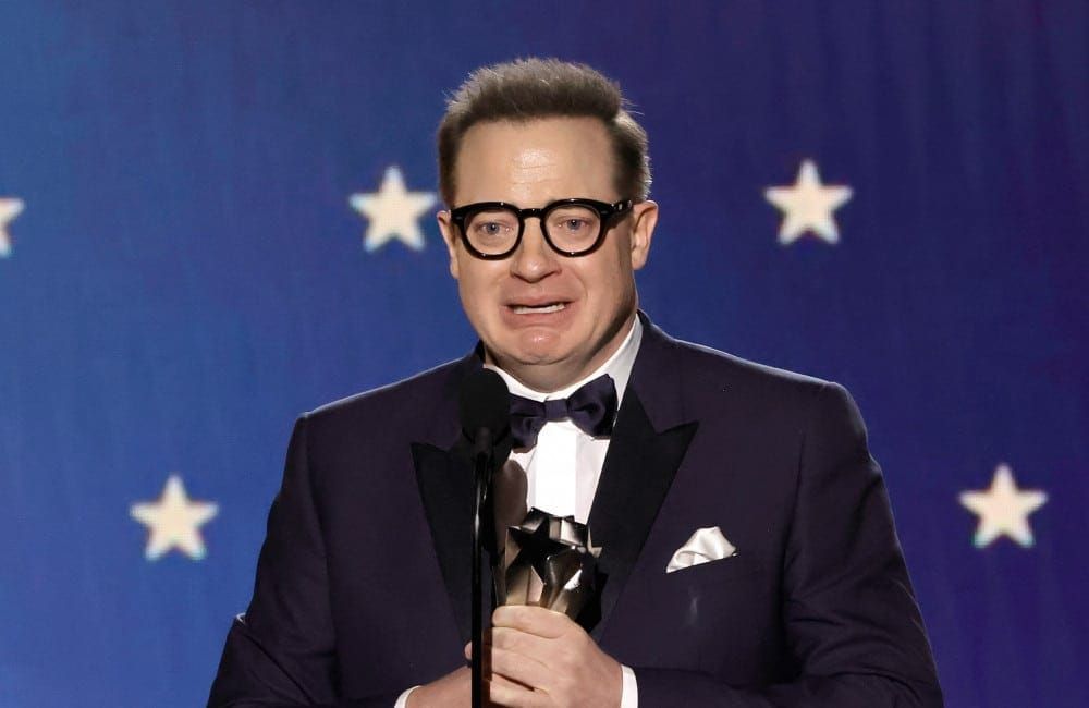 Brendan Fraser - Critics Choice Awards 2023 - Getty