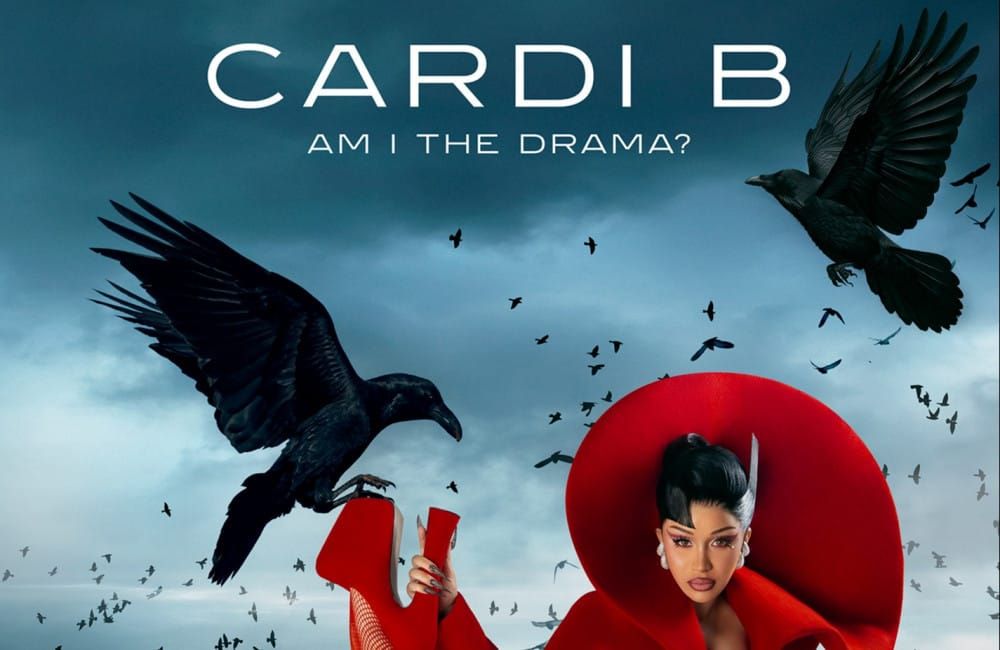 Cardi B Am I The Drama cover - ONE USE Warner 2025