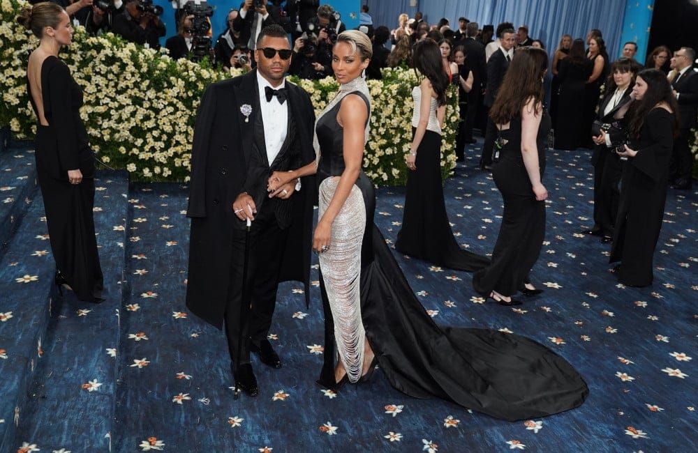 Ciara - Russell Wilson - 2025 Met Gala - Kristin Callahan/Everett Collection - Avalon