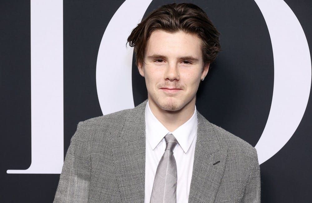 Cruz Beckham attends the Dior Homme Menswear show Paris Jan 2023 - Getty