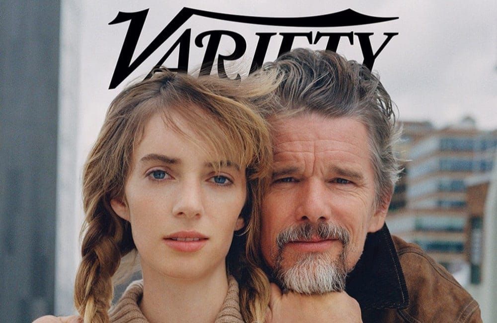 Ethan and Maya Hawke - Variety