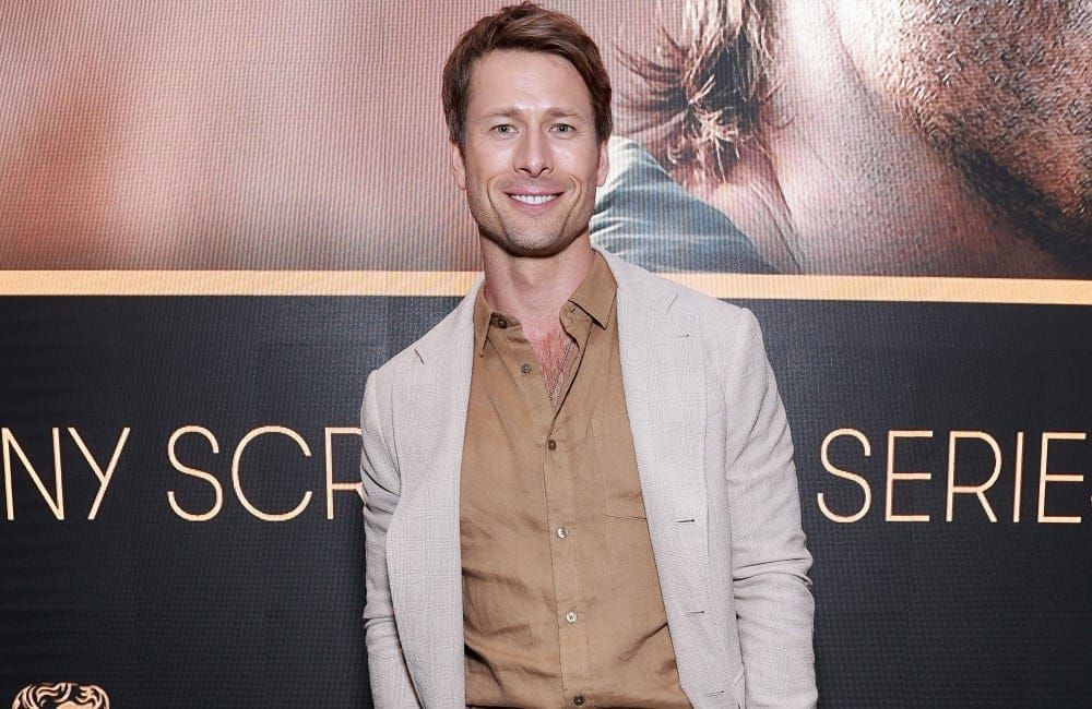 Glen Powell - April 2024 - Getty Images - Hit Man BAFTA Screening