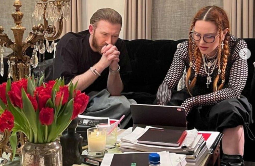 Guram Gvasalia and Madonna - ONE USE Instagram - July 2023