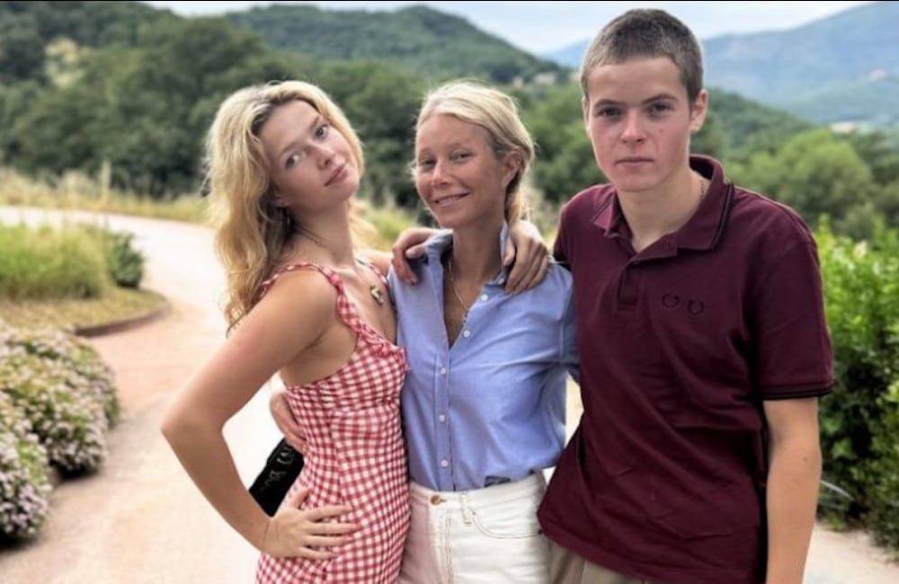 Gwyneth Paltrow With Children Apple And Moses - Instagram - July 20th 2024