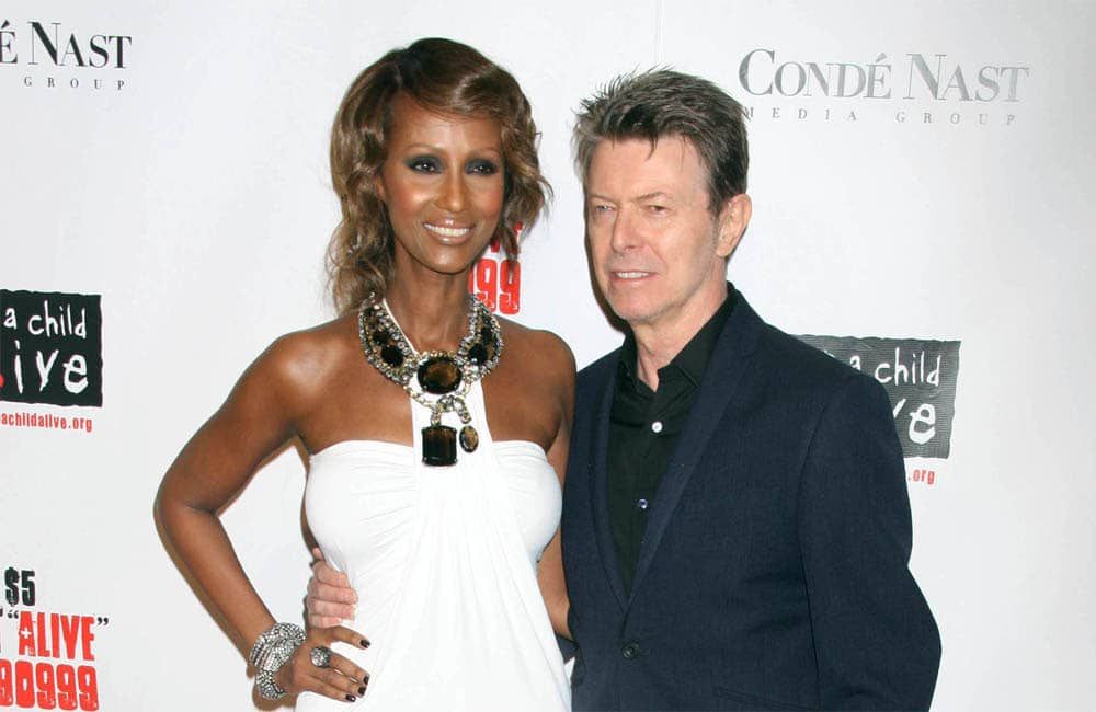 Iman and David Bowie - NOV 2008 - Keep A Child Alive Ball