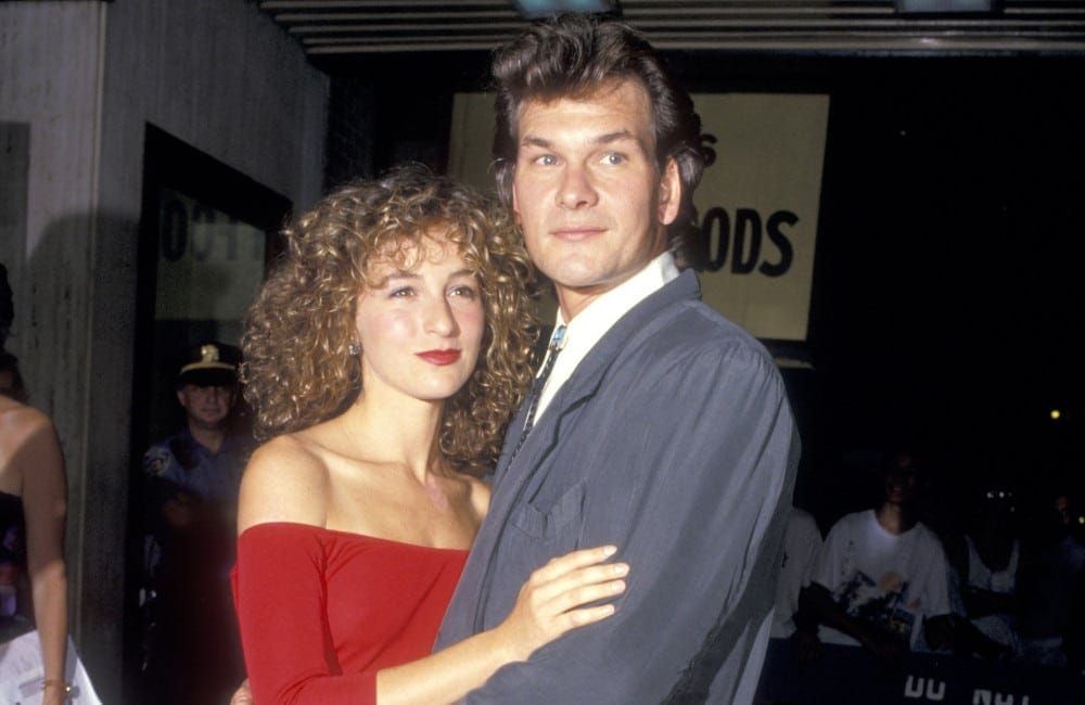 Patrick Swayze and Jennifer Grey - OCT 21 - Getty - Dirty Dancing premiere August 1987