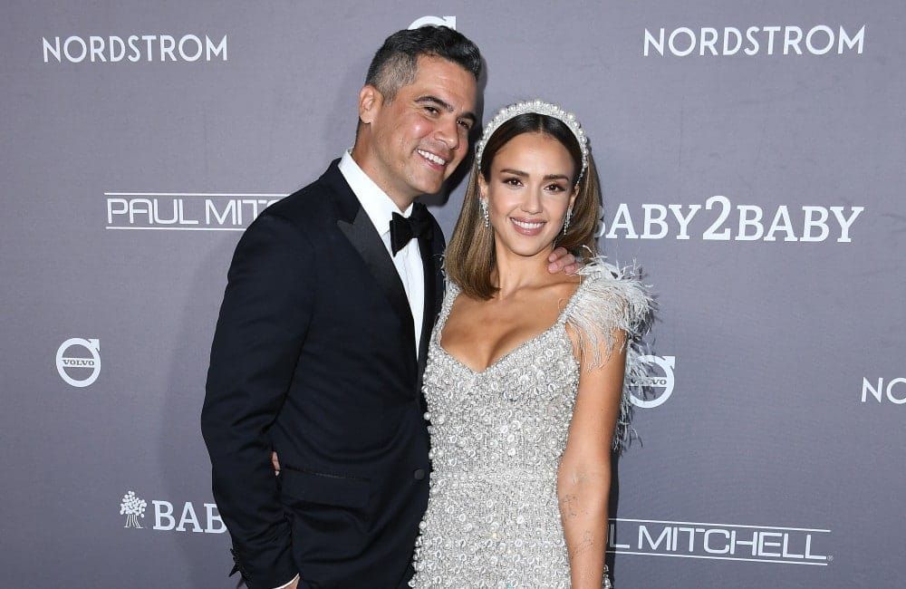 Cash Warren and Jessica Alba - Baby2Baby Gala 2019 - Getty