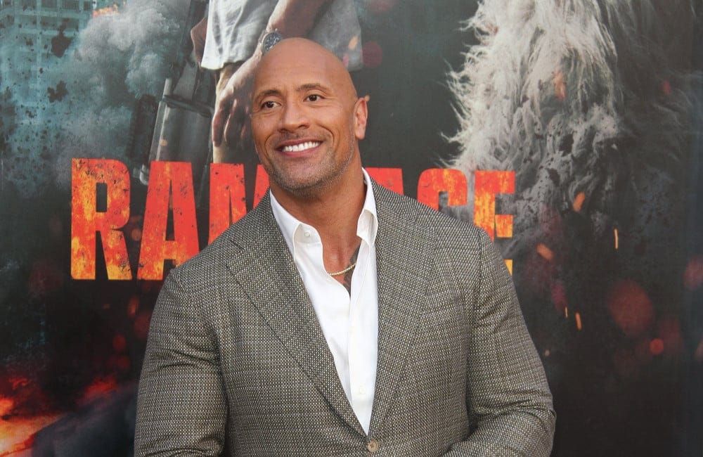 Dwayne Johnson - Rampage premiere