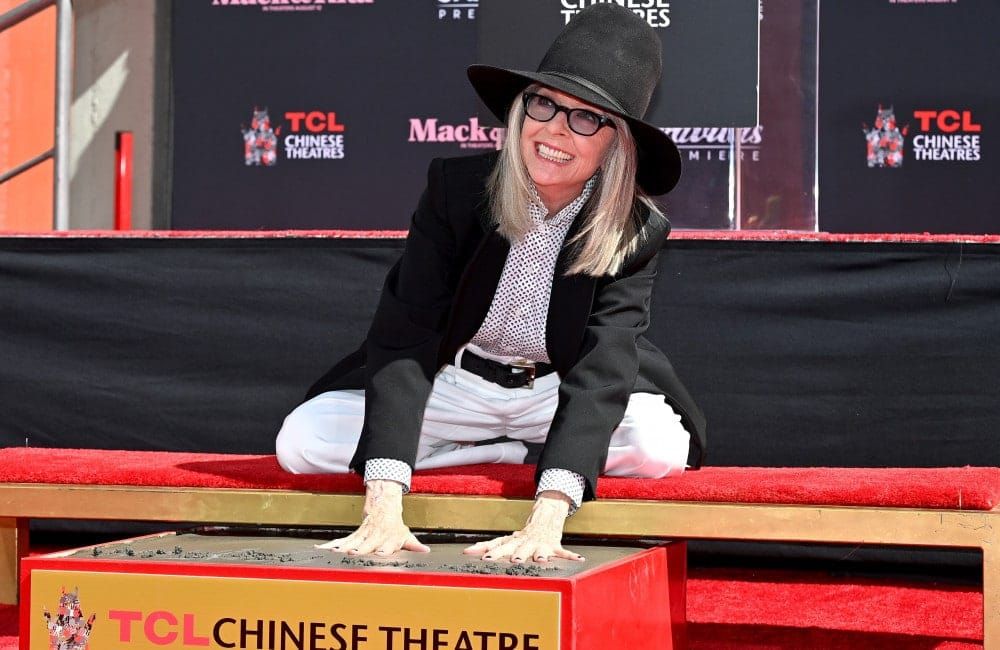 Diane Keaton - Hand and Footprint Ceremony - Los Angeles - Aug 22 - Getty