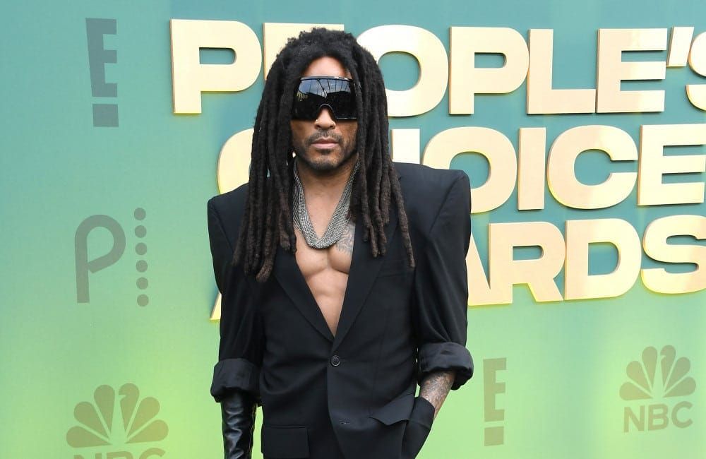 Lenny Kravitz at the People's Choice Awards February 2024 Getty