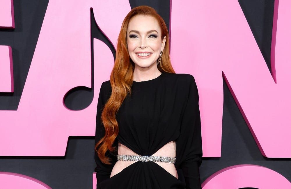 Lindsay Lohan at Mean Girls premiere in New York City - Getty - January 2024