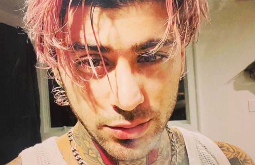 Zayn Malik With Pink Hair – Collected From His Instagram July 28th 2022