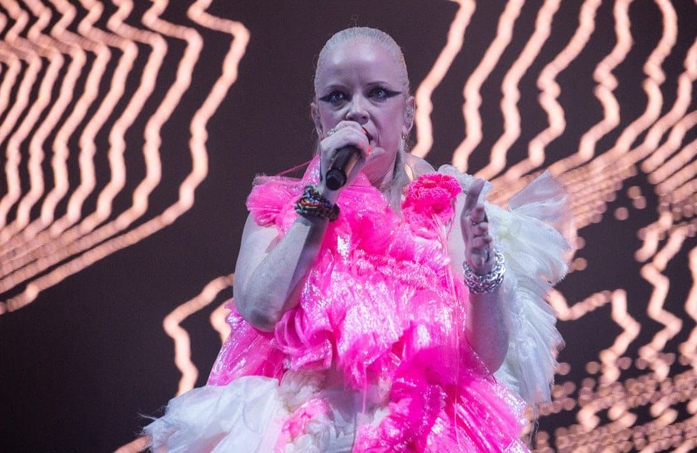 Shirley Manson - Garbage Perform at OVO Arena Wembley