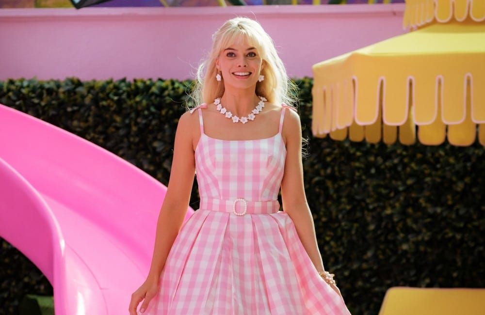 Margot Robbie - Barbie - Film - Barbie Squared Dress - Warner Bros