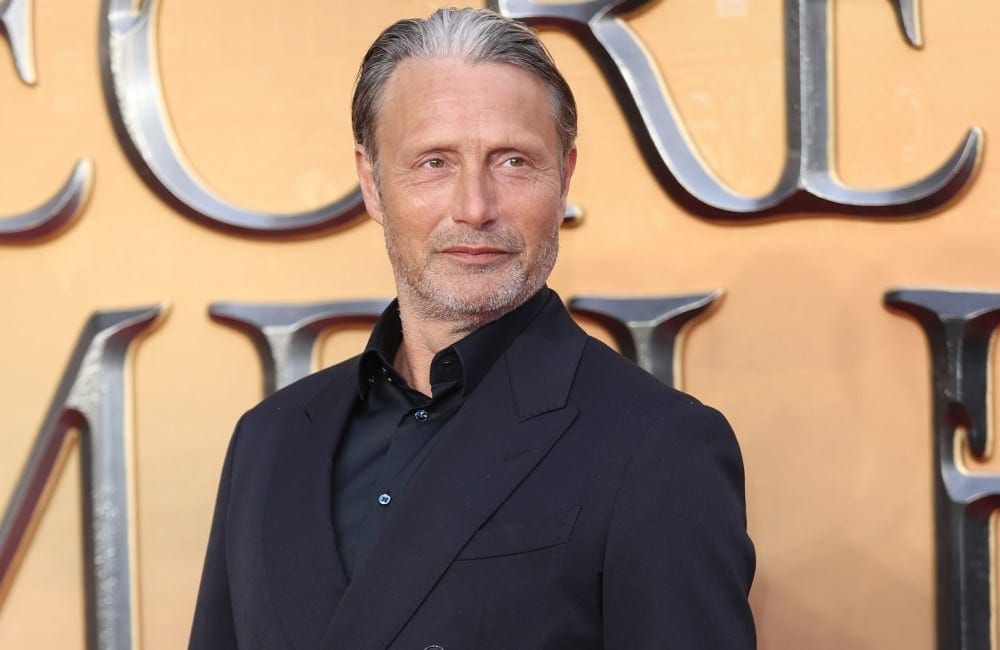 Mads Mikkelsen at Fantastic Beasts: The Secrets of Dumbledore premiere - Getty - March 2022