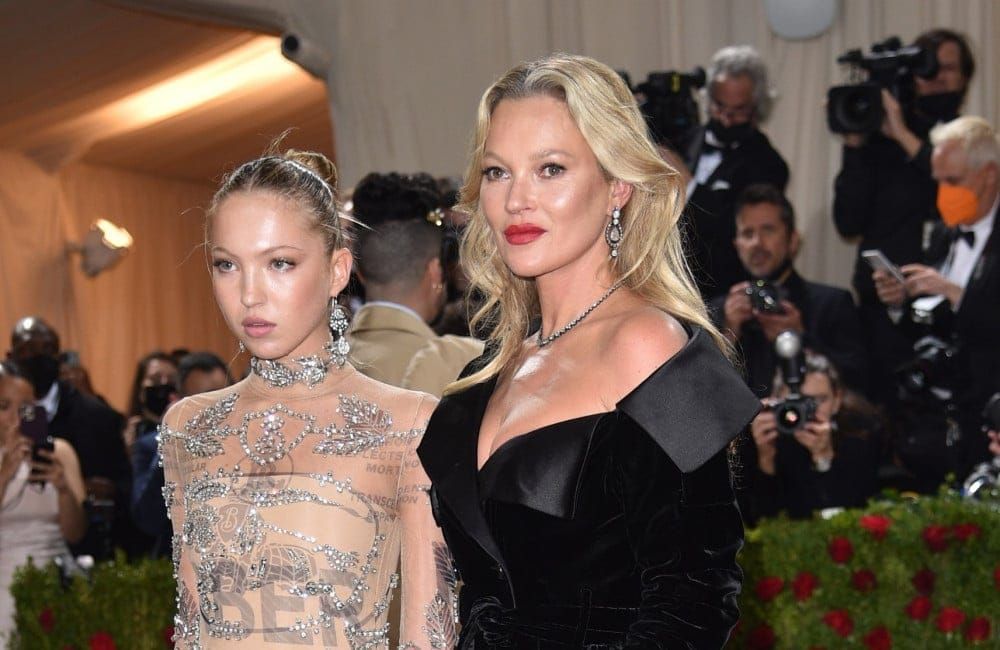 Kate Moss Lila Grace Moss - The Met Gala