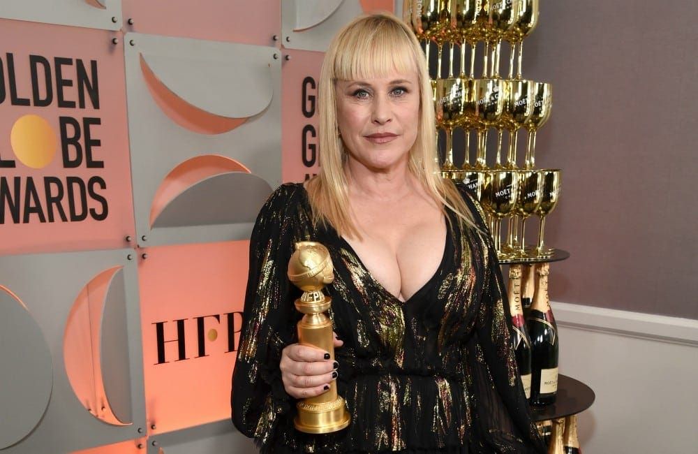 Patricia Arquette - Golden Globes - Jan 2020 - Getty